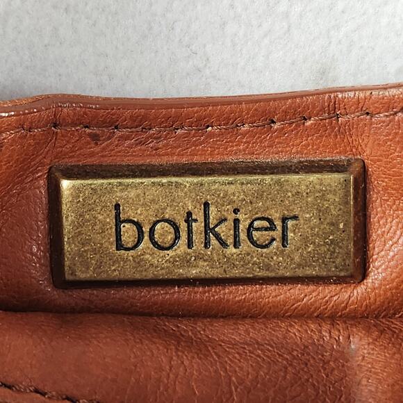 Botkier Vintage Trigger Satchel Shoulder Handbag Brown  Leather - Rare 💎💼👜 - Picture 5 of 16